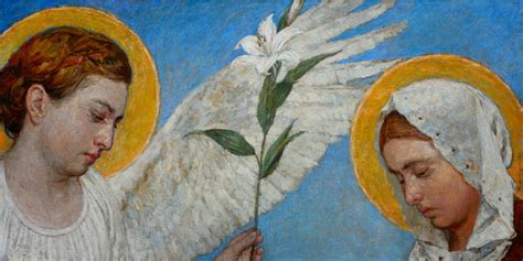 anjel zvestuje Panne Márii