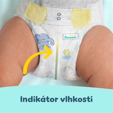 Rôzne veľkosti plienok Pampers