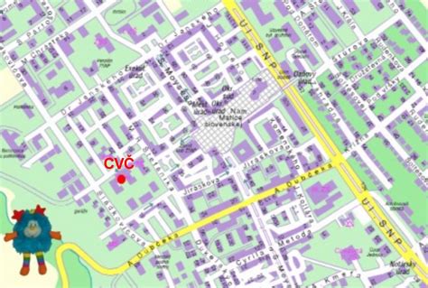 Mapa Žiar nad Hronom