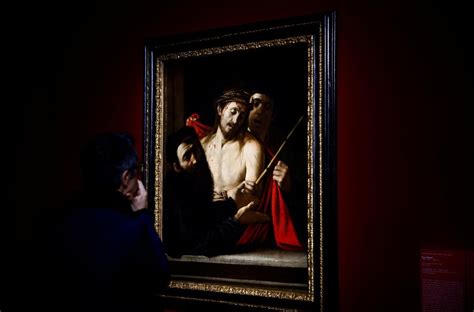 Detail kvetinového zátišia od Caravaggia