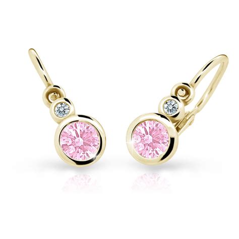 detské náušnice zapínanie brizúra