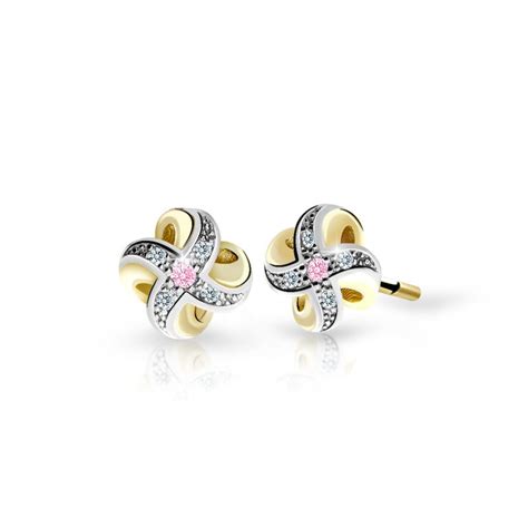 detské náušnice zapínanie na skrutku