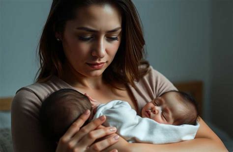 Ilustrácia bondingu - matka s novorodencom