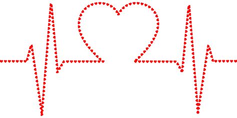 Symbol srdca s EKG líniou, symbolizujúci kardiovaskulárne zdravie