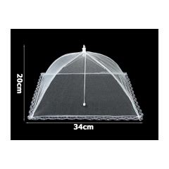 detail moskytiéry chrániacej postieľku pred hmyzom