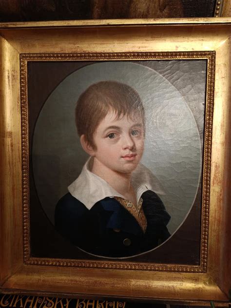 Portrét mladého Dalibora Karvaya s husľami