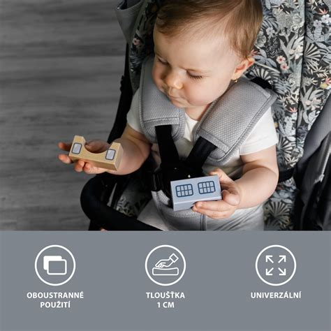 Schematický nákres multifunkčného kočíka s vymeniteľnými časťami