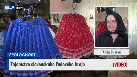 Detaily slovenského ľudového kroja