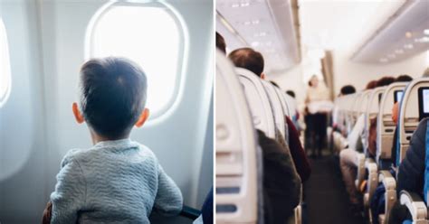 Hrajúce sa dieťa v lietadle počas dlhého letu