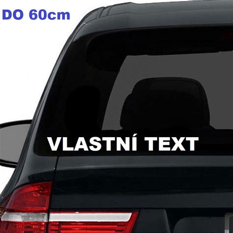 Nalepky na auto s motívom 