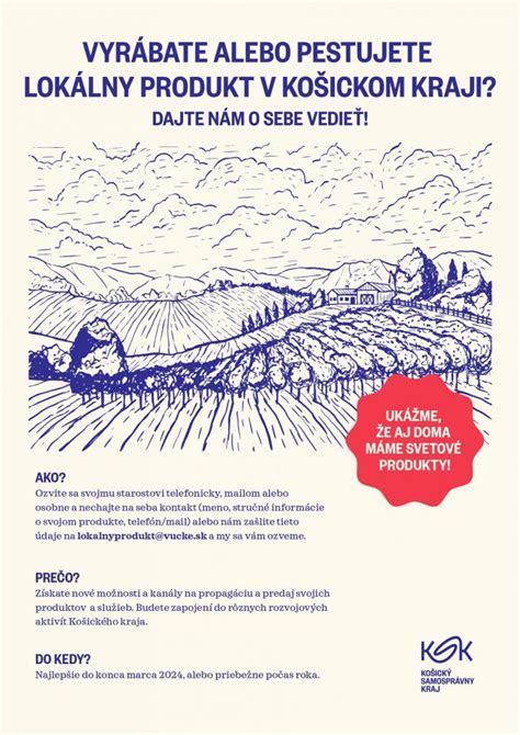 Ilustrácia lokálnych farmárskych produktov