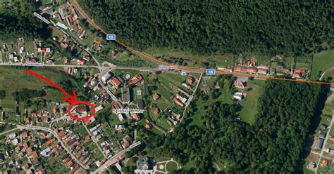 Mapa obce Spišský Hrhov