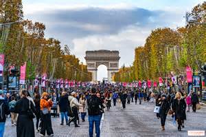 Parížska Avenue des Champs-Élysées