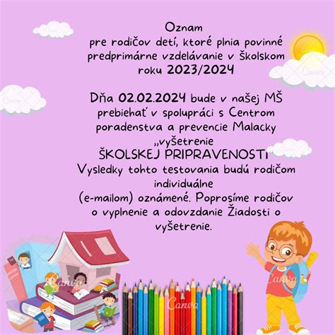 Ilustrácia školskej pripravenosti dieťaťa