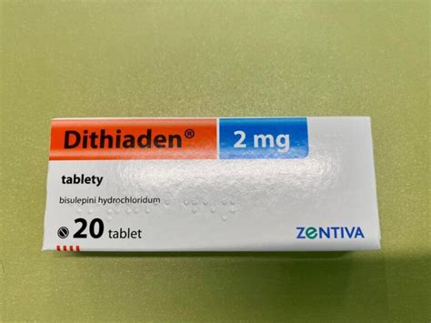 Tableta lieku Dithiaden