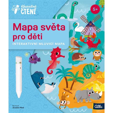 Ilustrácia Albi ceruzky s interaktívnou knihou