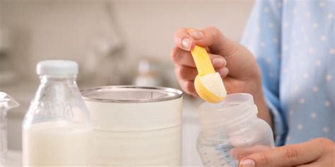 Ilustrácia prípravy dojčenského mlieka