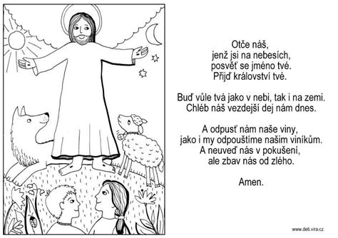 Ilustrácia k modlitbe Otče náš