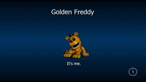 Porovnanie vzhľadu Golden Freddyho v rôznych hrách FNAF