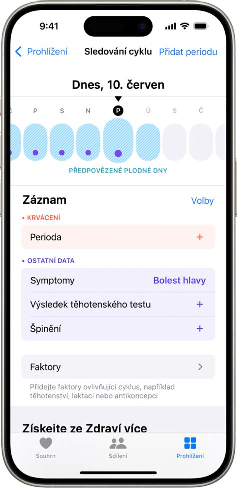 Infografika s časovou osou IVF cyklu