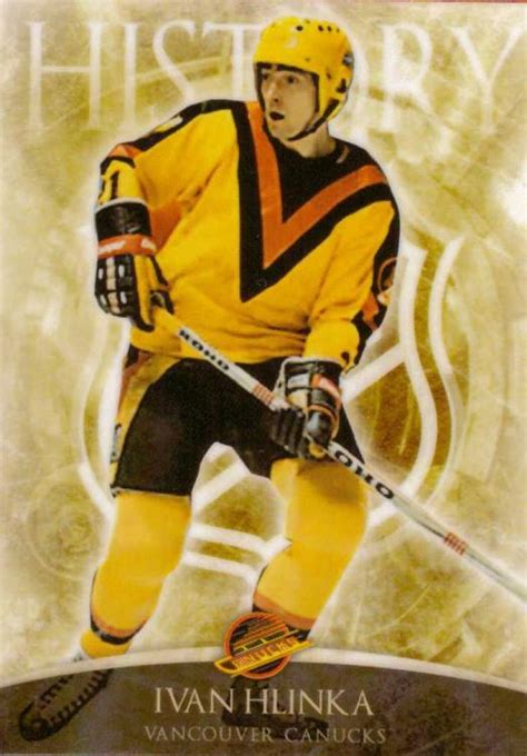 Ivan Hlinka v drese Vancouver Canucks