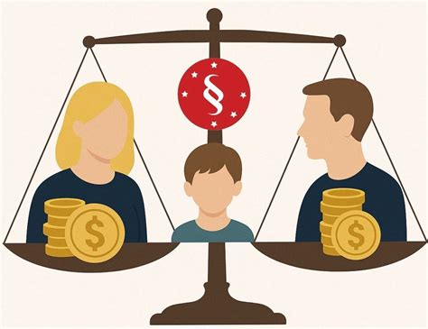 Diagram znázorňujúci princíp striedavej starostlivosti a výživného