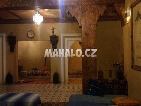 Interiér tradičného indického hotela