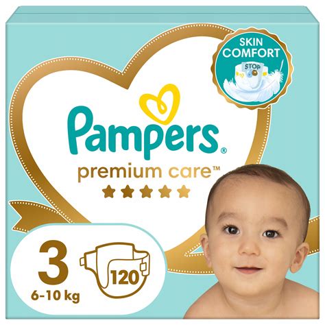 Novorodenec v plienke Pampers Premium Care