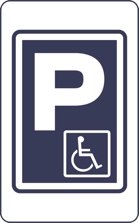 Ilustrácia parkovacieho miesta pre osoby s ŤZP