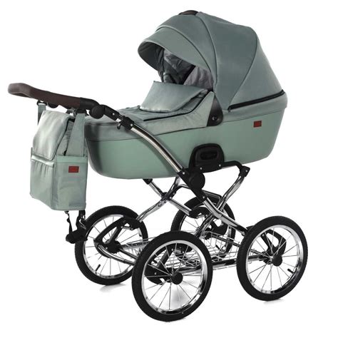 Moderný kombinovaný kočík pre novorodenca