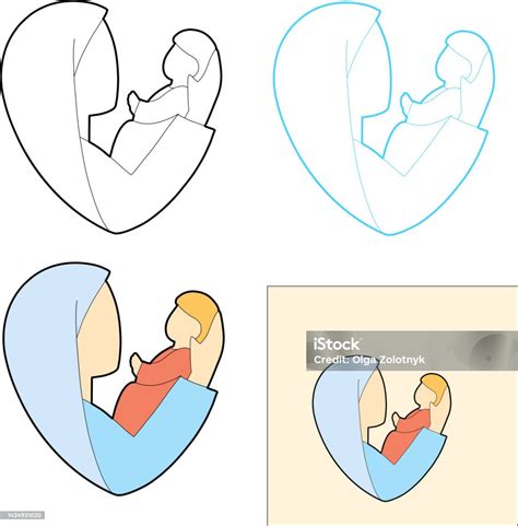 Matka drží novorodeniatko v náručí