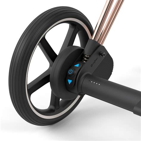 Ilustrácia funkcie elektrického pohonu na Cybex e-Priam