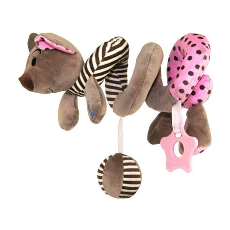 Špirála s hračkami na kočíku