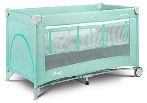 Ilustrácia cestovnej postieľky Baby Design Dream s prebalovacím pultíkom