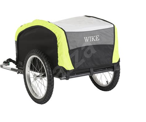 Vozík za bicykel s nákladom
