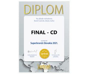 Logo spoločnosti FINAL-CD